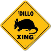 Noble Beasts - Dillo X-ing Sign