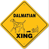 Noble Beasts - Dalmatian X-ing Sign