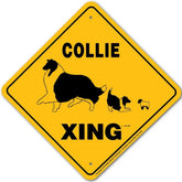 Noble Beasts - Collie X-ing Sign