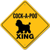 Noble Beasts - Cock-A-Poo X-ing Sign