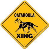 Noble Beasts - Catahoula X-ing Sign