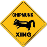 Noble Beasts - Chipmunk X-ing Sign