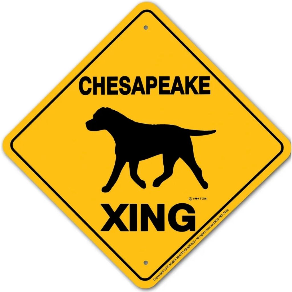 Noble Beasts - Chesapeake X-ing Sign