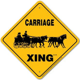 Noble Beasts - Carriage (4 in Hand) X-ing Sign
