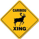 Noble Beasts - Caribou X-ing Sign