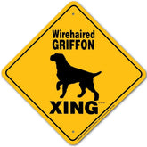 Noble Beasts - Brussels Griffon Wirehaired X-ing Sign