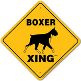 Noble Beasts - Boxer X-ing Sign
