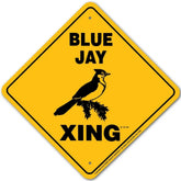 Noble Beasts - Blue Jay X-ing Sign