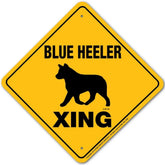 Noble Beasts - Blue Heeler X-ing Sign