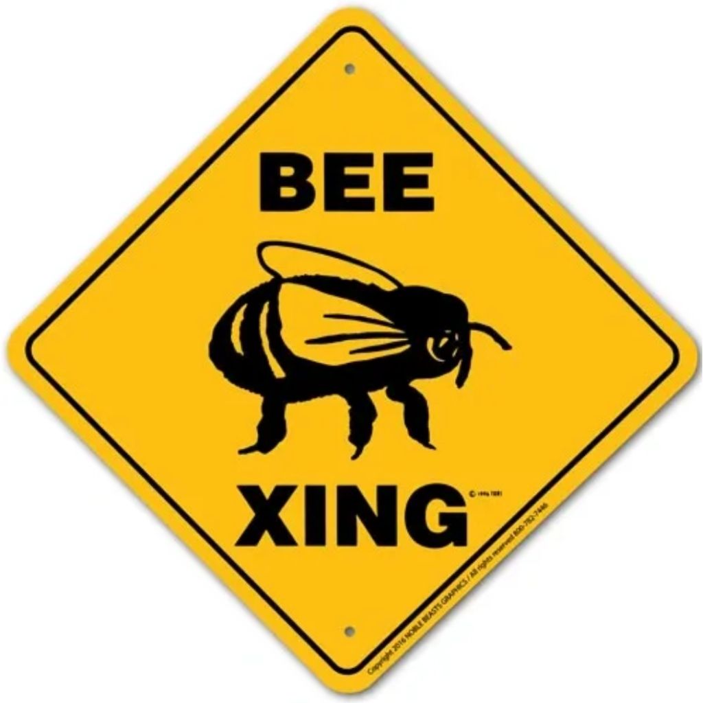 Noble Beasts - Bee X-ing Sign