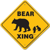Noble Beasts - Bear X-ing Sign