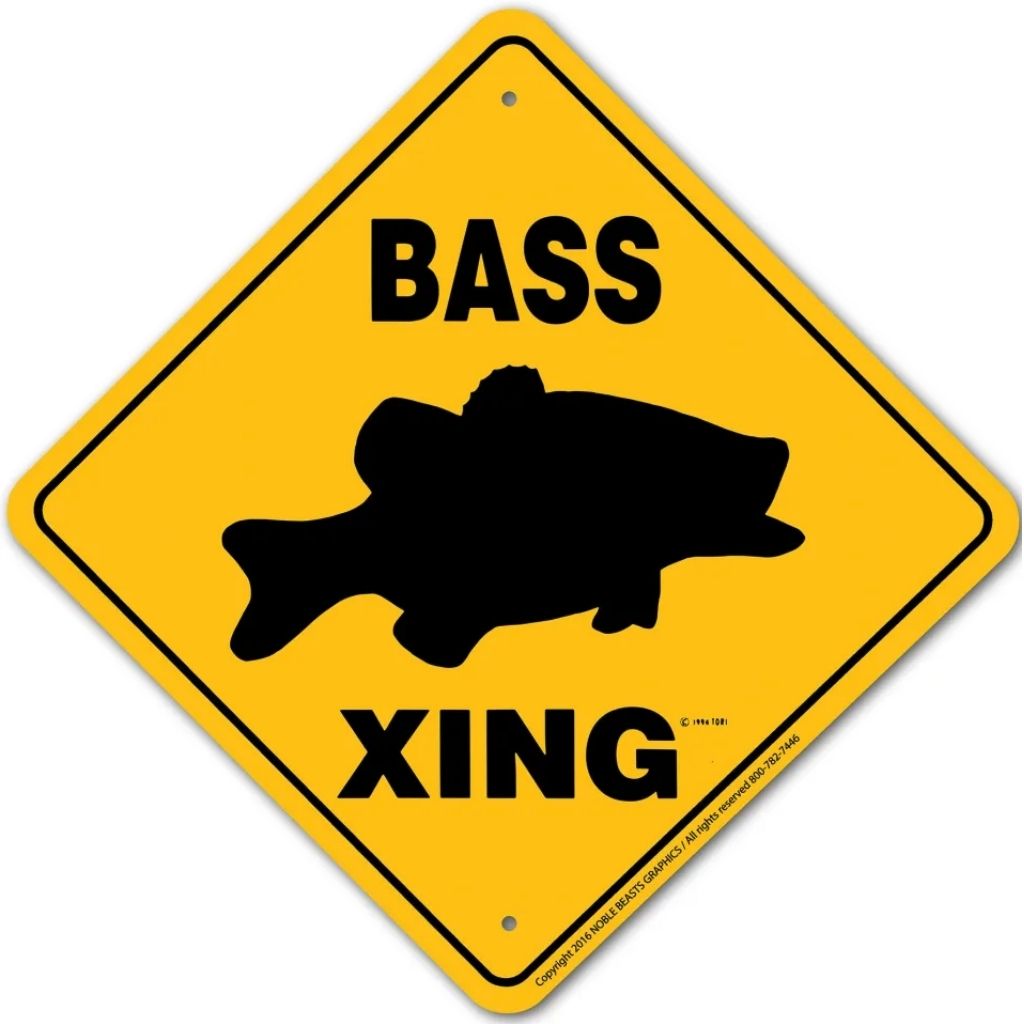 Noble Beasts - Bass X-ing Sign  (solid)