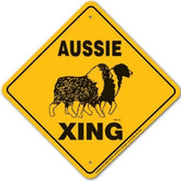 Noble Beasts - Aussie X-ing Sign
