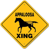 Noble Beasts - Appaloosa X-ing Sign