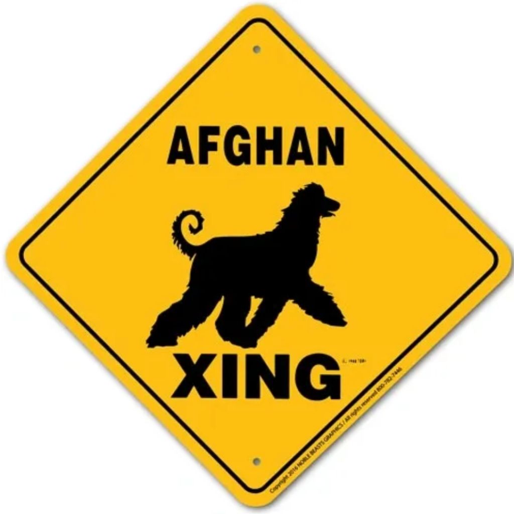 Noble Beasts - Afghan X-ing Sign