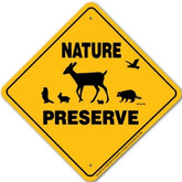 Noble Beasts - Nature Preserve Sign