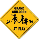 Noble Beasts - Grandchildren At Play Sign