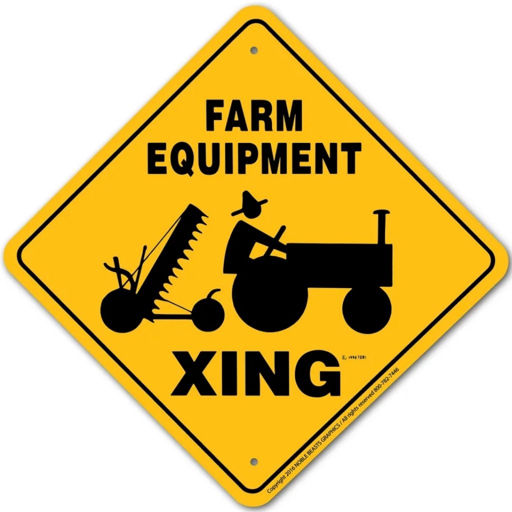Noble Beasts - Farm Equipment Sign