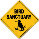 Noble Beasts - Bird Sanctuary Sign
