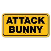 Noble Beasts - Attack Bunny Sign