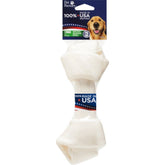 Pet Factory - Knotted Bone Rawhide 100% USA Beefhide