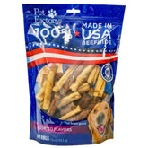 Pet Factory - Mini Rolls Rawhide 2.5" Beef & Chicken 100% USA Beefhide