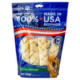 Pet Factory - Braids Rawhide 100% USA Beefhide