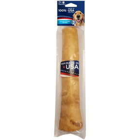 Pet Factory - Retriever Rolls Rawhide Large 100% USA Beefhide 10-11"