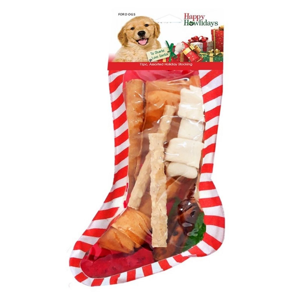 Pet Factory - Holiday Stocking Medium Assorted