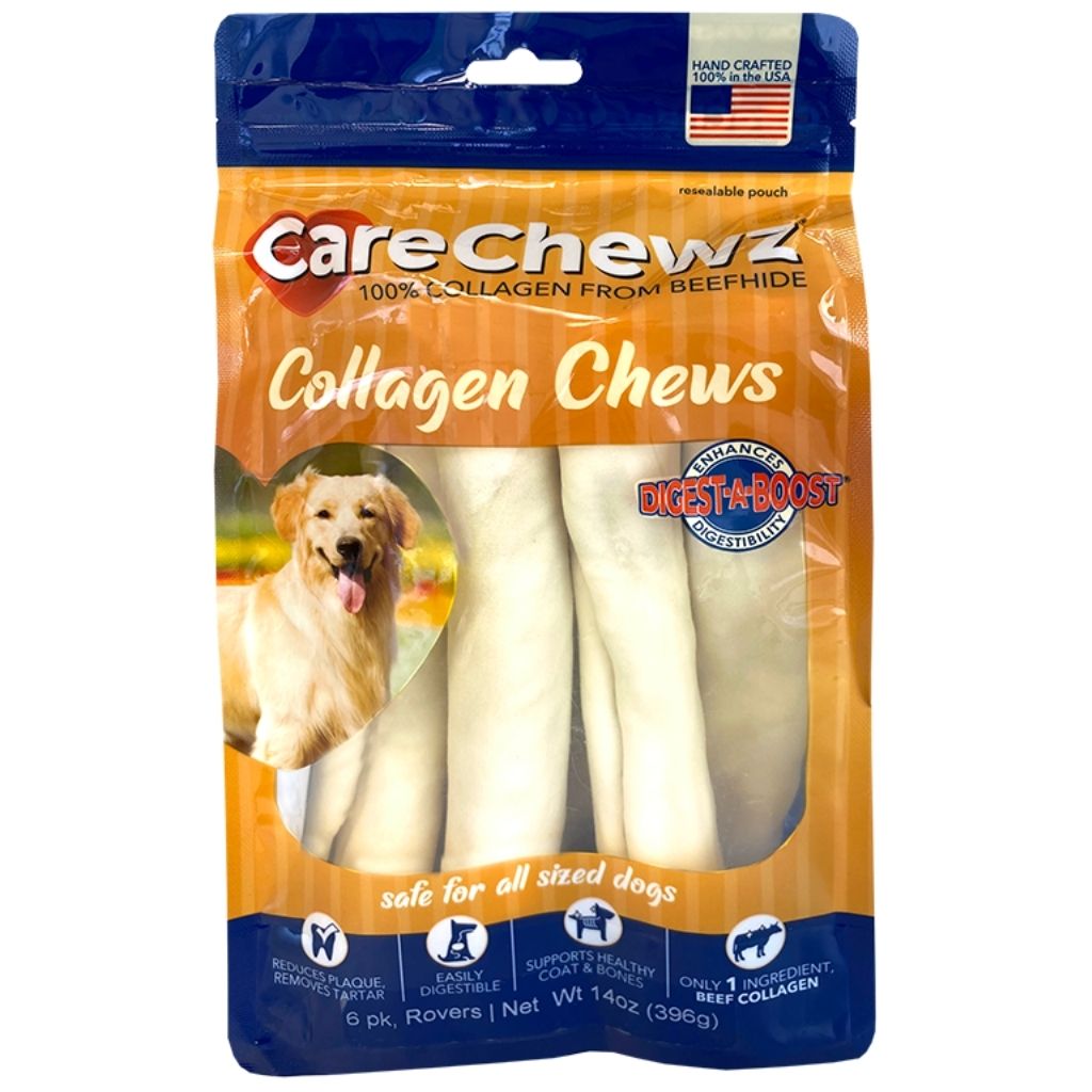Pet Factory - CareChewz Rovers Retriever Sticks Collagen Chews 6 pk 9" - Southern Agriculture 