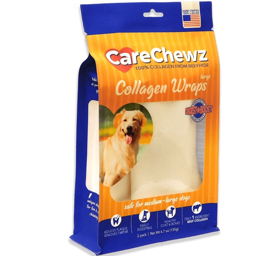 Pet Factory - CareChewz Wraps Collagen Chews 2 Pack 6-7"