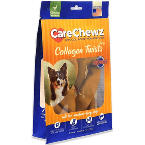 Pet Factory - CareChewz Twists Collagen Chews 2 PK 6-7 - Southern Agriculture 