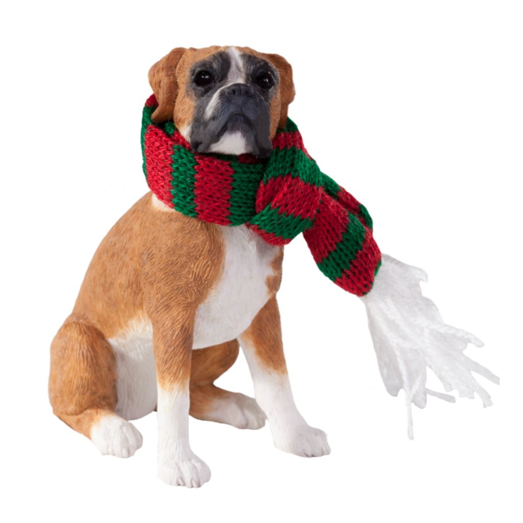 Sandicast - Ornament Boxer Fawn UC Scarf