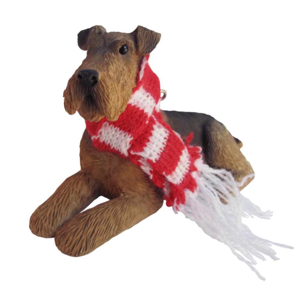 Sandicast - Ornament Airedale Terrier