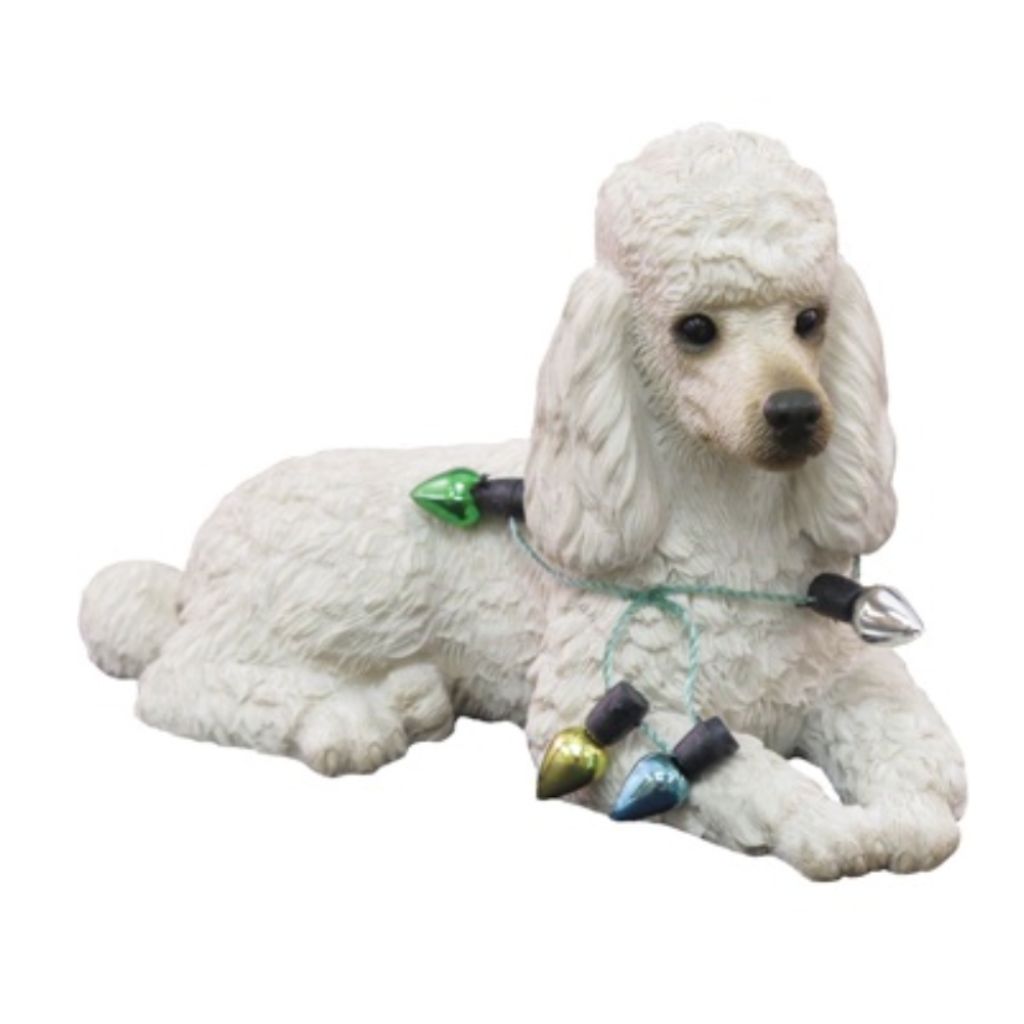 Sandicast - Ornament Poodle White