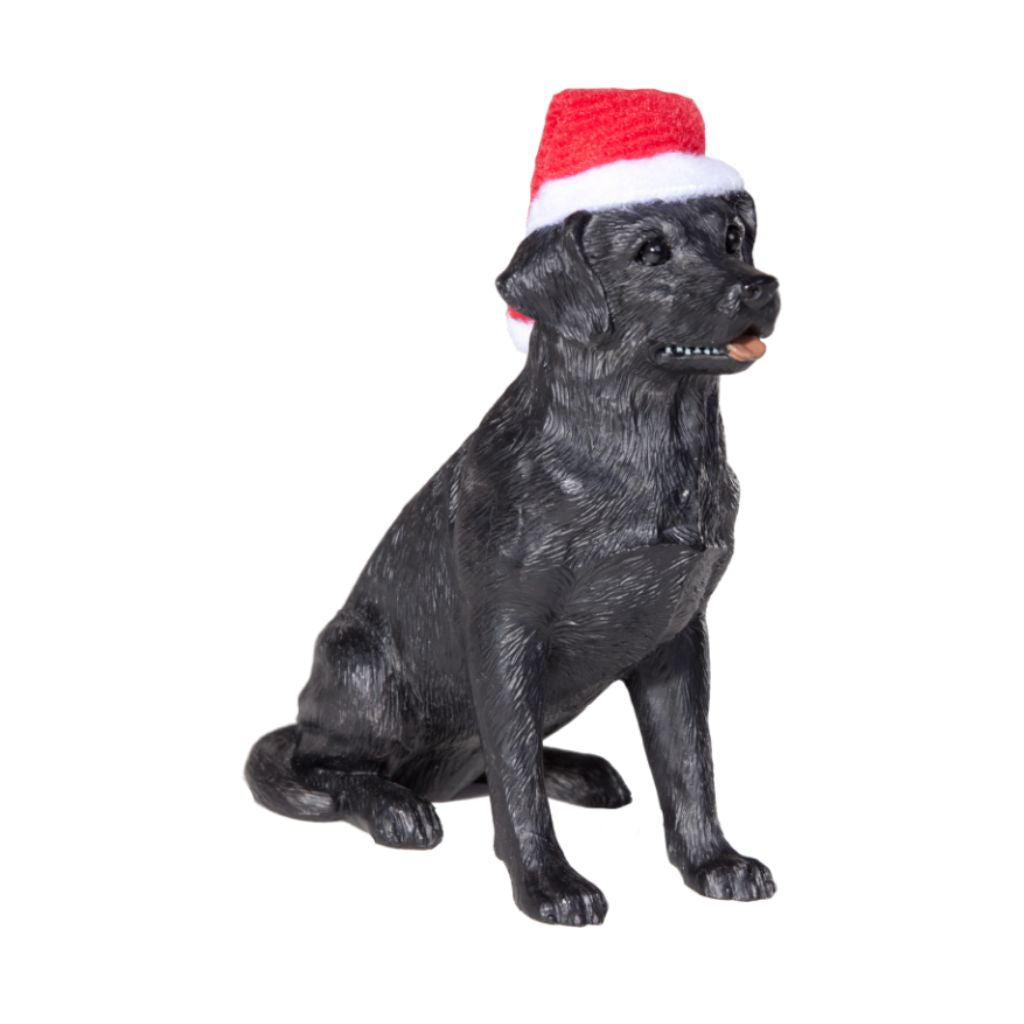 Sandicast - Ornament Labrador Black Sitting