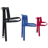 Leather Brothers - Harness Nylon H-Style With Metal Buckle 5/8" Black