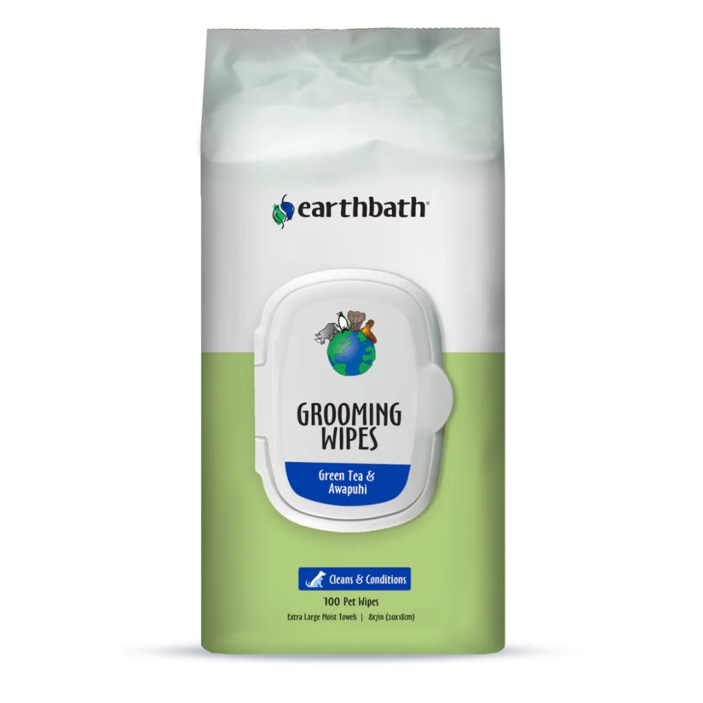 Earthbath - Grooming Wipes Green Tea - Southern Agriculture 