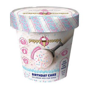 Puppy Cake - Ice Cream Mix For Dogs Birthday Cake with Sprinkles