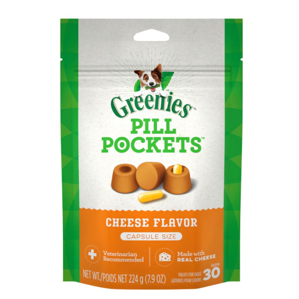Pill Pocket Capsules Cheese For Dogs 30 count - Southern Agriculture 