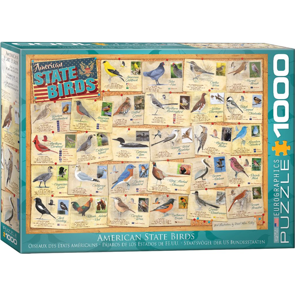 Eurographics Puzzles - Puzzle America's State Birds