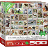 Eurographics Puzzles - Puzzle Animals of North America