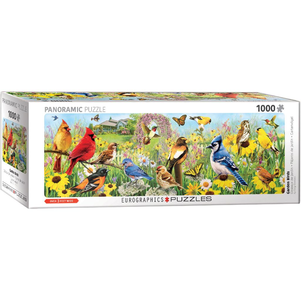 Eurographics Puzzles - Puzzle Backyard Birds