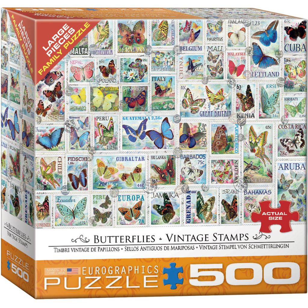 Eurographics Puzzles - Puzzle Butterflies