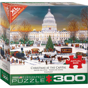 Eurographics Puzzles - Puzzle Christmas at the Capitol