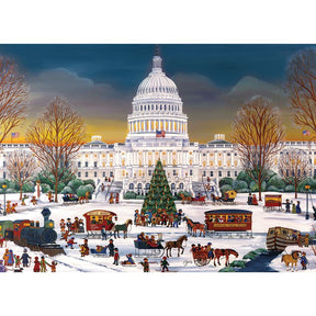 Eurographics Puzzles - Puzzle Christmas at the Capitol