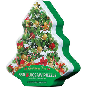 Eurographics Puzzles - Puzzle Christmas Tree Tin