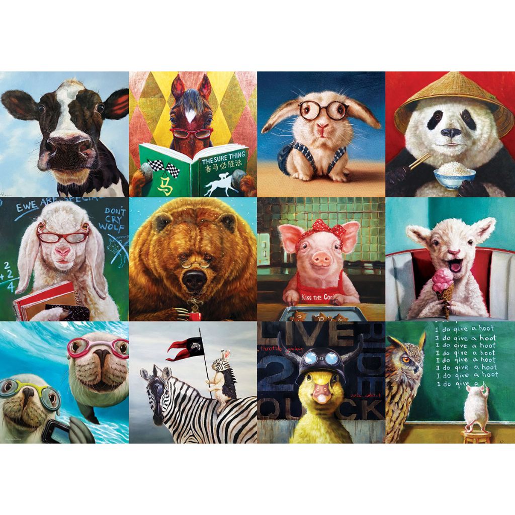 Eurographics Puzzles - Puzzle Funny Animals