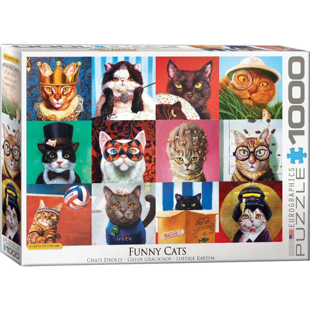 Eurographics Puzzles - Puzzle Funny Cats