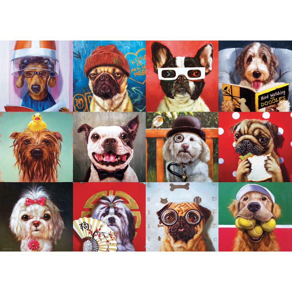 Eurographics Puzzles - Puzzle Funny Dogs